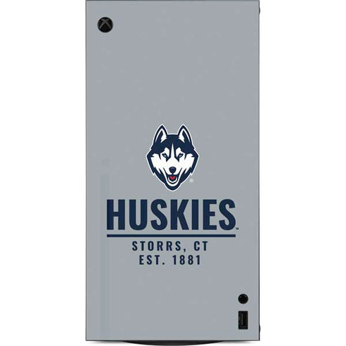University of Connecticut Huskies Est 1881 XBox Series X Digital Edition Console Skin